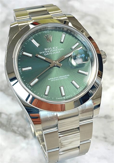 aftermarket rolex datejust dark green dial|rolex datejust green dial price.